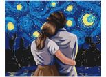 Pittura Per Numeri - Una Serata Sotto Le Stelle. 40X50