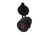Caricatore Da Auto, Caricatore Usb Da Auto, Caricatore Da Auto, Doppio Caricatore Usb, Presa Di Corrente Per Auto, Caricatore Per Moto