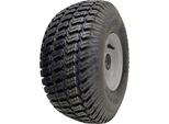15X6.00-6 Ruota Per Tosaerba Mozzo Da 65 Mm, Pneumatico P332 A 4 Strati Su Cerchio Cuscinetti Da 20 Mm