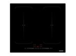 Heinner HBHI-M4ZB2FXTC Piano Cottura A Induzione Da Incasso 60 Cm, 4 Zone Di Cottura, Funzione Boost, Comandi Touch