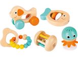 Hape Set Sensoriale Da 5 Pezzi / Set Regalo Di Ge