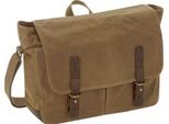 Quadra - Borsa Messenger "Heritage"", Rivestimento In Pelle PC5331 (Taglia Unica) (Sand)"