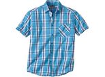 Atlas For Men - Camicia Da Uomo AF313 (L) (Blu)
