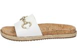 Sioux Aoriska-704 Muli In Taglie Forti Bianco40053 Scarpe Grandi Da Donna, Misura:40