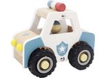 Semplicemente Auto Della Polizia In Legno Per Bambini - Multicolore