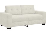 Vidaxl Divano A Due Posti Crema 180X77X82 Cm Velluto