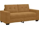 Vidaxl Divano A Due Posti Marrone 180X77X82 Cm Velluto