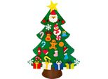 Albero Di Natale In Feltro Con Addobbi 24856