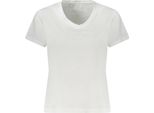 T-Shirt Guess Jeans Manica Corta Con Scollo A V E Logo Ricamato : Taglia - Xs Taglia: Xs
