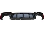 Diffusore Posteriore Diffusore Paraurti Posteriore Nero Lucido Per Bmw Serie 5 G30 / G31 Da