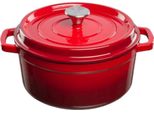 Pentola In Ghisa Smaltata Grand Feu Da 4,7 L In Rosso