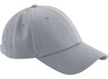 Beechfield - Cappellino Da Baseball 6 Segmenti Per Uomo/Donna Unisex BC5330 (Taglia Unica) (Grigio Chiaro)
