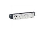4X2P+E Shuko Bianco 4M Lgr 77404 Mosaico -Legrand