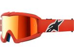 Occhiali Da Sole Vision Youth Corp, Alpinestars, Bambini (Arancione, Plexi Rosso Specchiato) 2026