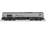 Locomotiva Diesel MäRklin H0 39072 Classe 66 Rheincargo