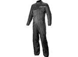 Impermeabile Hurricane Rain 2, Alpinestars (Nero, Taglia 4XL)