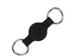 Inf Custodia Protettiva In Silicone Per Apple Airtag Pet Tracker Nero