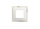 Cornice Singola Classia Legrand - Bianco Con Oro