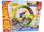 Mattel Hot Wheels City - Pista Twisted Snake + Auto JBM63