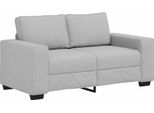 Vidaxl Divano A 2 Posti Grigio Nuvola 160X77X82 Cm Tessuto