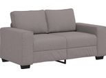 Vidaxl Divano A 2 Posti Taupe 160X77X82 Cm Tessuto
