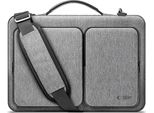 Tech-Protect Defender Borsa Per Laptop 15-16 Grigio Pastello