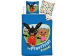 Bing E Sula Kleinkind Bettbezug - 100 X 135 Cm - Baumwolle Blau