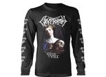 Cryptopsy - Maglietta "None So Vile"" Per Uomo/Donna Unisex Maniche Lunghe PH3371 (M) (Nero)"