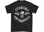 Avenged Sevenfold - Maglietta "Classic Death Bat"" Per Uomo/Donna Unisex RO6016 (L) (Nero)"