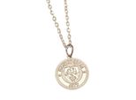 Manchester City Fc - Crest - Collana Con Ciondolo, Placcata Argento TA11045 (Taglia Unica) (Argento)