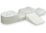 Parco Giochi In Schiuma Con Boucle White Mountain 100 Palline: Bianco, Perla