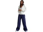 Tuta Da Jogging Da Donna Tuta Termica Per Il Tempo Libero Con Cappuccio Blu Scuro/S/36