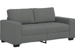 Vidaxl Divano A 2 Posti Grigio Scuro 180X77X82 Cm Tessuto