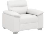 Vidaxl Poltrona Bianca 100X81X84 Cm In Ecopelle
