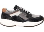 Xsensible SWX14 Scarpa Stringata, Uomo, Pelle, Grigio, Scarpe Comfort, Plantare Estraibile - Sneaker / Scarpa Stringata Da Uomo, Grigio, Pelle