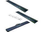 Festool 2X Fs 1400/2 Bl Guida 1400 Mm Blu ( 2X 578246 ) 100Y Anniversary Edition + Connettore FSV/2 + Borsa FS-BAG