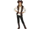 Guirca Costume Pirata Sette Mari Per Ragazze 5-6 Anni 5-6 Anni