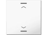 Bilanciere Mdt A 1 Piega Per Pulsante Knx Light 55, Veneziane, Bianco Puro Lucido