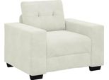 Vidaxl Poltrona Crema 100X78X80 Cm Velluto