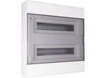 Centralino Modulare Da Parete 2X18 IP40 Srn-36/2 Porta Trasparente 1,88