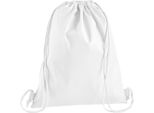 Westford Mill - Borsa Da Ginnastica "Premium"", Cotone BC5505 (Taglia Unica) (Bianco)"