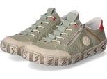Mezze Scarpe Allacciate Rieker In Verde, Numero 36