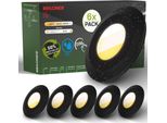 Set Di 6 Faretti Da Incasso Per Bagno A Led Faretti Da Incasso Per Bagno A Led Cts Dimmerabili Ra90