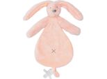 Happy Horse Panno Coccole Coniglio Richie Riciclato Rosa Pesca 25 Cm Regalo Per Neonati