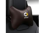 Mxqclsa Cuscino Per Il Collo Dell'auto, Per Smart Fortwo Forfour Cuscino Regolabile Di Sostegno Del Collo Del Poggiatesta Del Sedile Del Conducente Cuscino Per Il Poggiatesta Comfort Traspirante,A