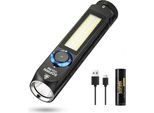 Sofirn If23Pro Torcia Led Ricaricabile 5000 Lumen Alta Torcia Usb C Super Luminoso Edc Rgb Magnete Esterno Emergenza Campeggio
