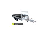 Telone Di Copertura Per Rimorchio 405×200 Cm – Xstrong Pro 300, Telone Non Tessuto, Impermeabile E Resistente Ai Raggi Uv