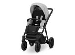 Carrozzina Kunert Ivento 3In1 In Grigio Con Telaio E Accessori Neri