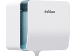 Dispenser Per La Pulizia Dei Rotoli Di Carta, Dispenser Interno, Dispenser Per Asciugamani Di Carta, Dispenser Per Asciugamani, Dispenser Per Carta, Uscita Carta Variabile, Plastica, Bianco, 245X260X260 Mm