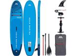 Aqua Marina Sup Board Monster 12'0" Set Gonfiabile Blu Incl. Accessori - 366 Cm Tavola Da Paddle Per Principianti"